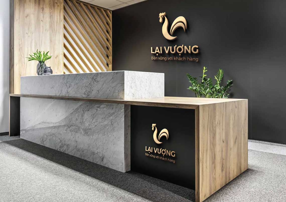 Lại Vượng - Thiết kế logo và nhận diện thương hiệu Công ty Lại Vượng
